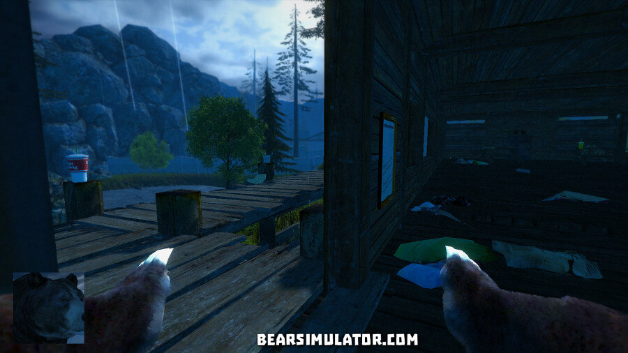 Screenshot do Bear Simulator