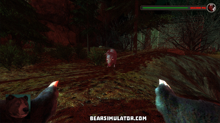 Screenshot do Bear Simulator