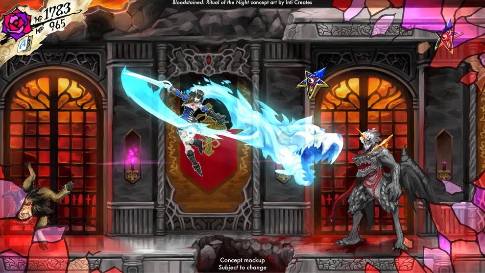 Arte conceitual do Bloodstained: Ritual of the Night