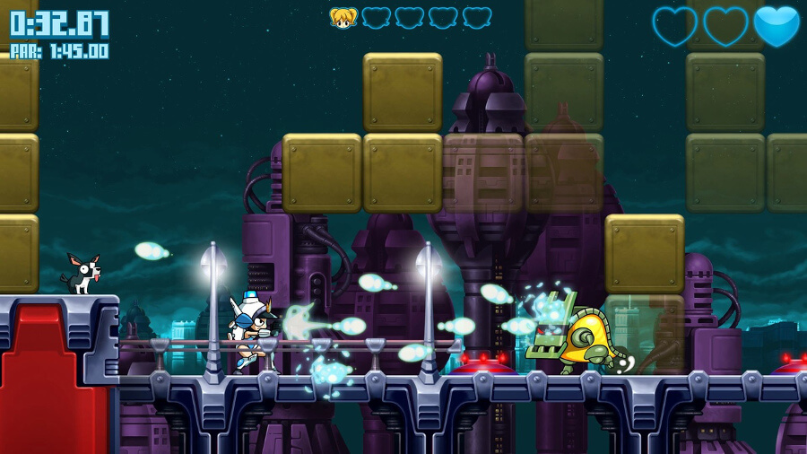 Screenshot do Mighty Switch Force