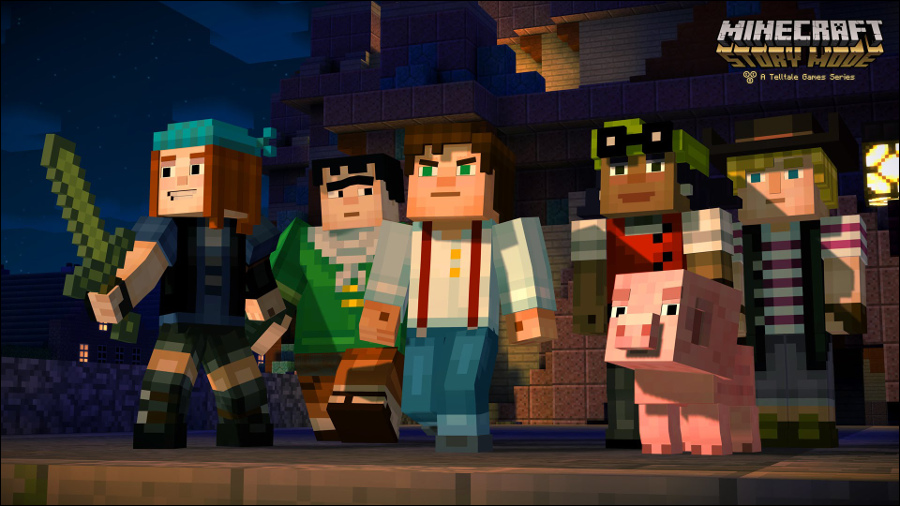 Screenshot do Minecraft: Story Mode