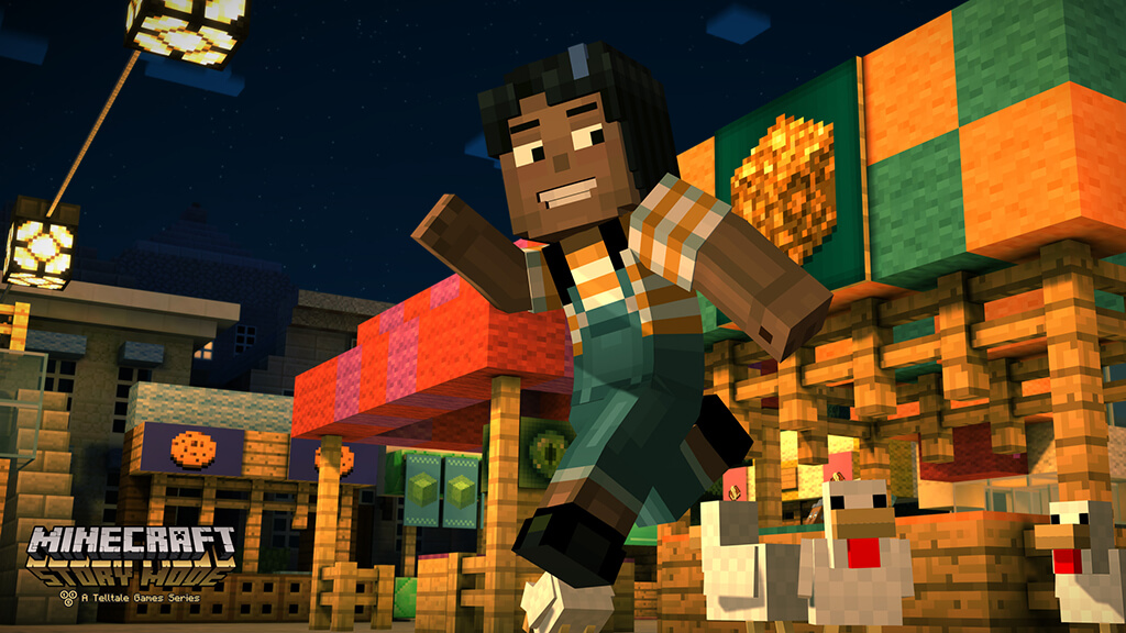 Screenshot do Minecraft: Story Mode