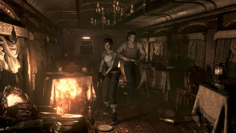 Primeira imagem do Resident Evil Zero HD