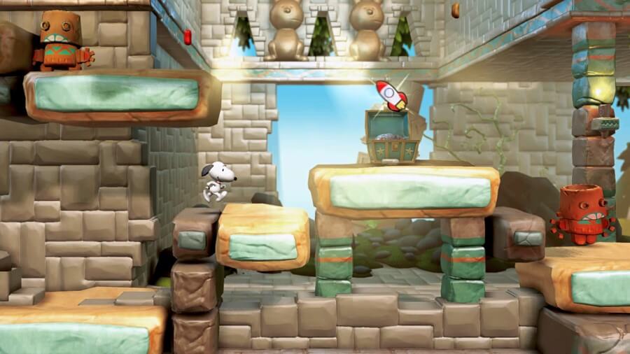 Screenshot do Snoopy's Grand Adventure