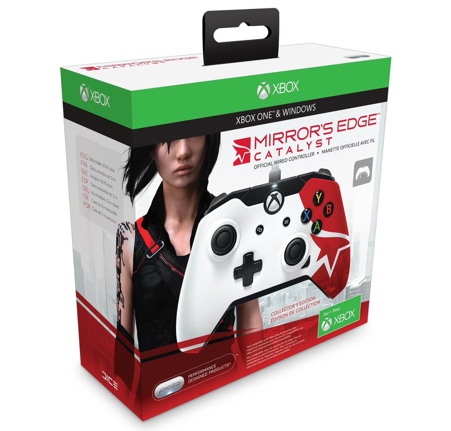 Joystick para Xbox One edição especial Mirror's Edge: Catalyst