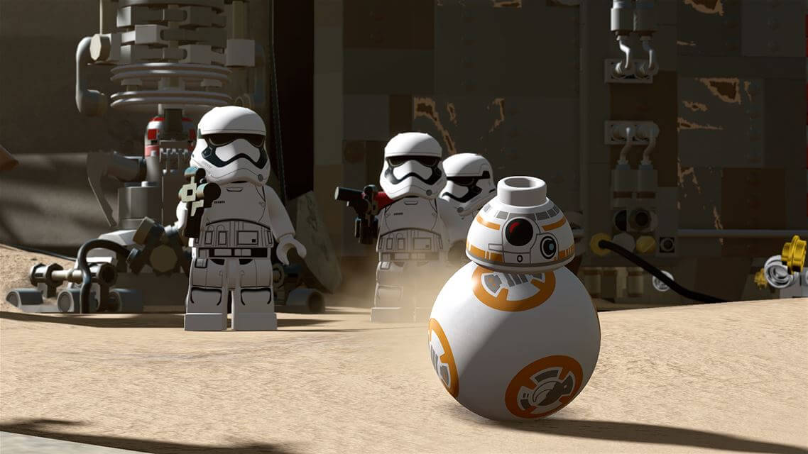 Screenshot do Lego Star Wars: The Force Awakens