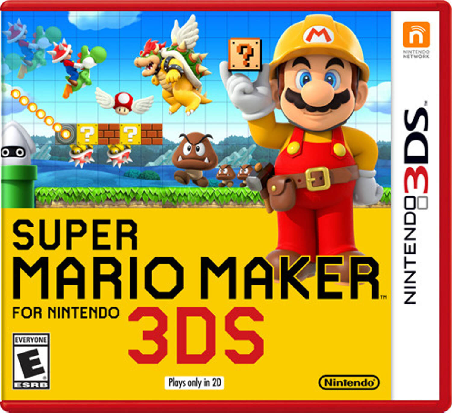 Capa do Super Mario Maker for Nintendo 3DS