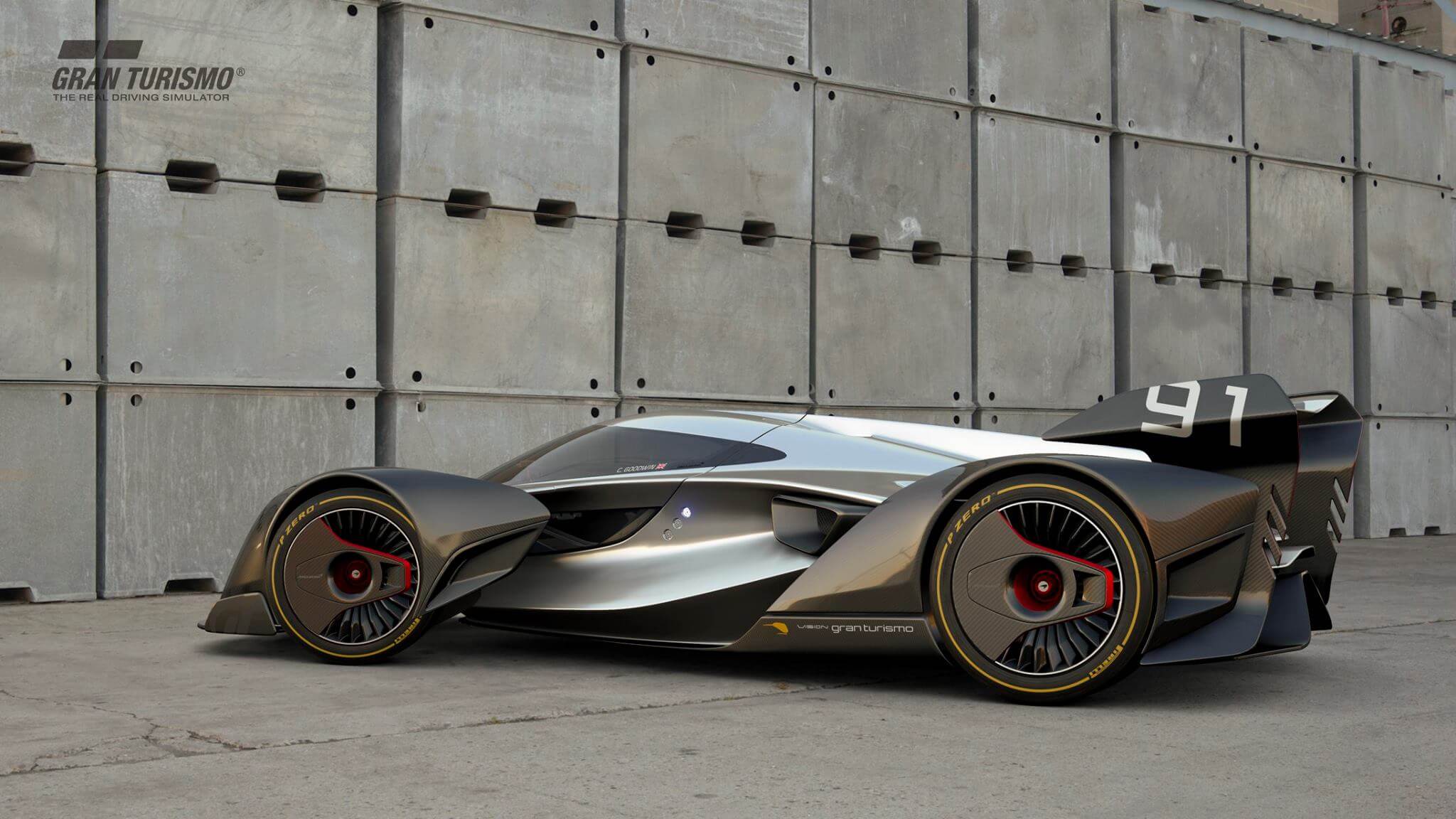 McLaren Ultimate Vision no Gran Turismo Sport