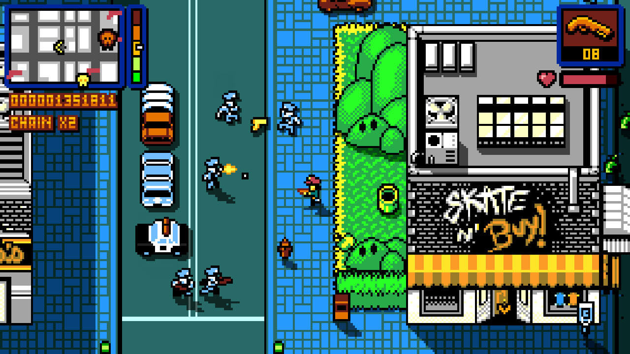 Screenshot de Retro City Rampage DX