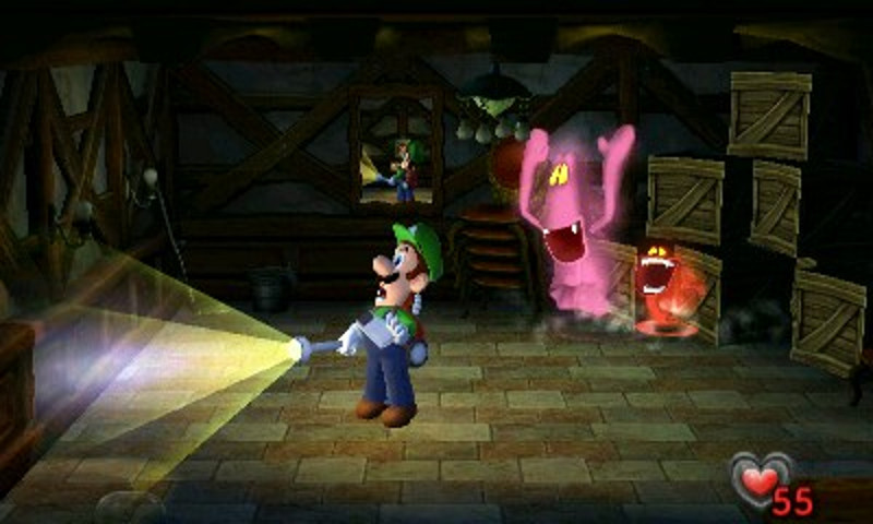 Screenshot de Luigi’s Mansion