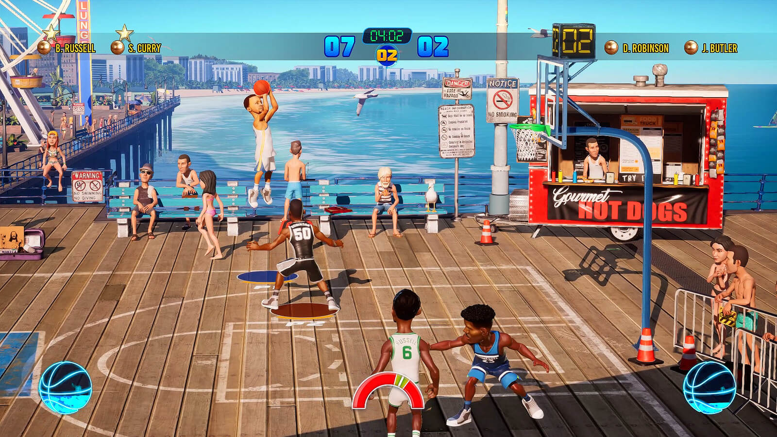 Screenshot de NBA Playgrounds 2