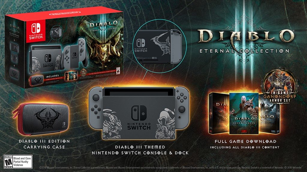 Nintendo Switch terá edição especial com Diablo III: Eternal Collection