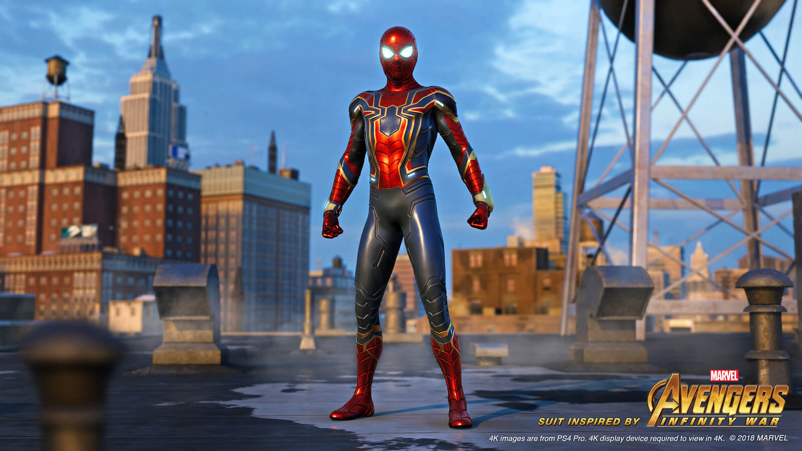 Uniforme do Aranha de Ferro em Spider-Man