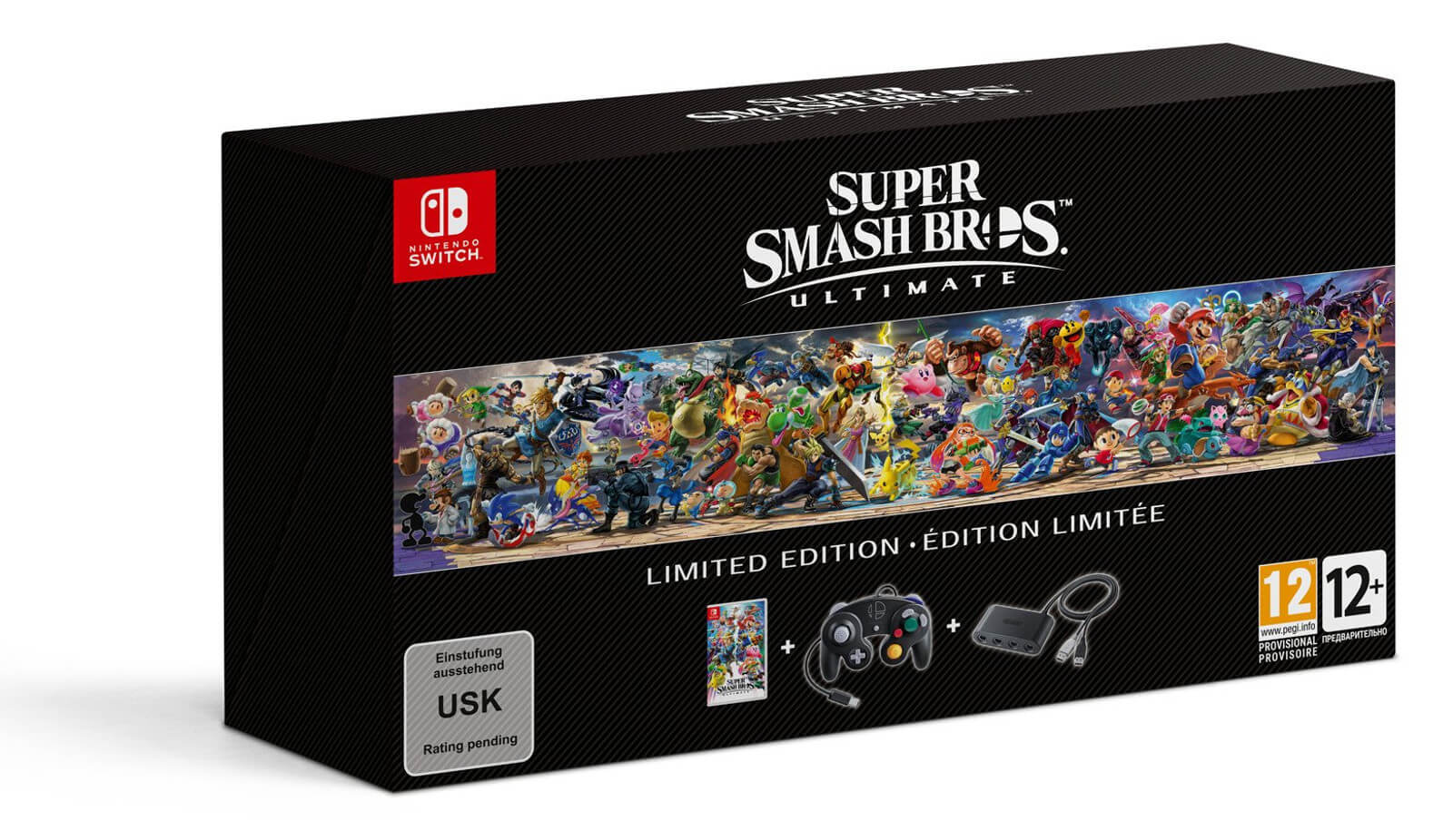 Caixa de Super Smash Bros. Ultimate - Limited Edition