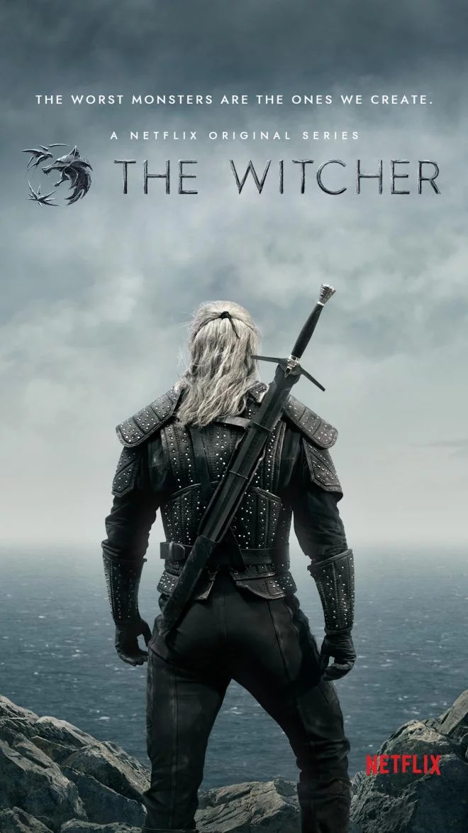 Poster da série The Witcher