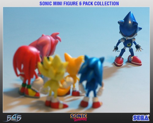 Coleção de miniaturas do Sonic e amigos com visual clássico | Jogorama