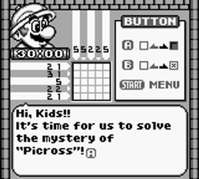 Screenshot de Mario's Picross