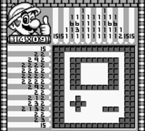 Screenshot de Mario's Picross