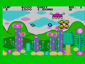 Screenshot de Fantasy Zone