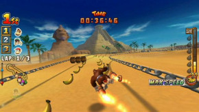 Screenshot de Donkey Kong Barrel Blast