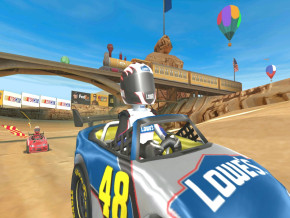 Screenshot de NASCAR Kart Racing