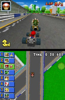 Screenshot de Mario Kart DS