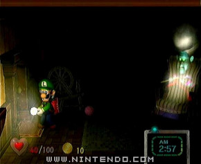 Screenshot de Luigi's Mansion