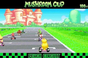 Screenshot de Mario Kart Super Circuit
