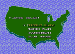 Screenshot de NES Open Tournament Golf