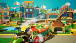 Screenshot de Yoshi's Crafted World