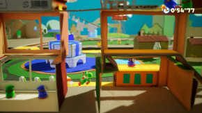 Screenshot de Yoshi's Crafted World