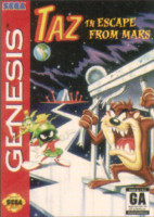 Taz in Escape From Mars para Mega Drive