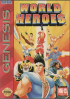 World Heroes para Mega Drive