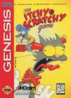 The Itchy & Scratchy Game para Mega Drive