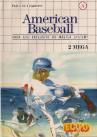 American Baseball para Master System