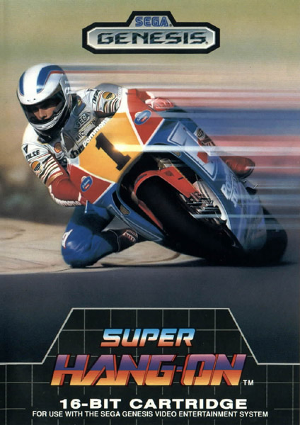 Jeu Sega Megadrive Super Hang-On - Complet Très Bon État