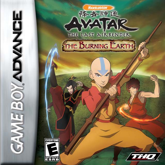 Jogo Avatar: The Last Airbender - The Burning Earth Para Game Boy ...