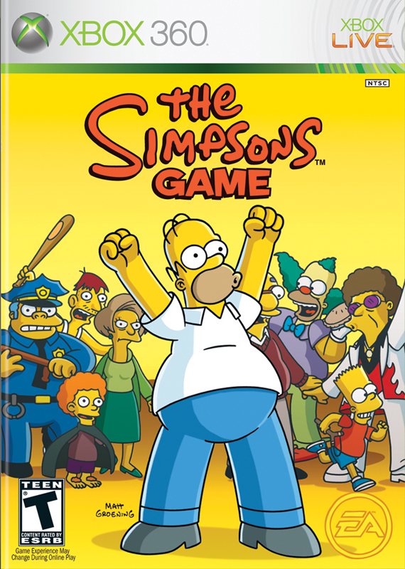 Jogo The Simpsons Game para Xbox 360 Dicas, análise e imagens