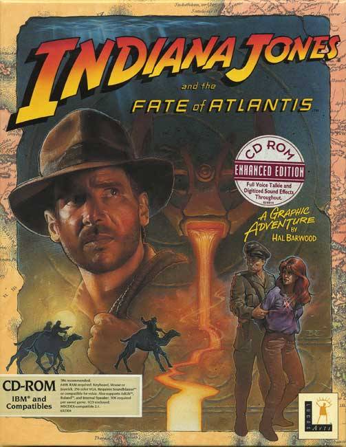 PCゲーム　INDIANA JONES/FATE of ATLANTIS Jogo Indiana Jones and the Fate of Atlantis para PC - Dicas