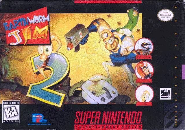 EARTHWORM JIM (JIM MINHOCA) mais um clássico cheio de códigos. #snes #