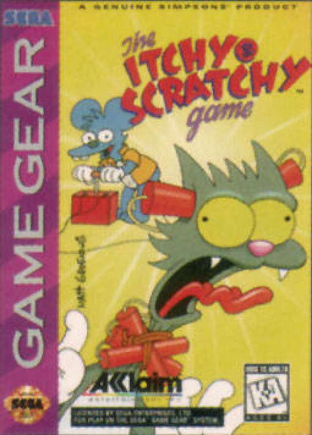 the simpsons game ps3 itchy scratchy