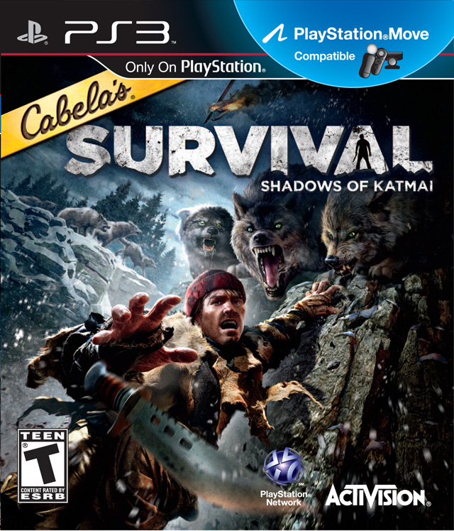 Lot X6 Cabela's Survival: Shadows Of Katmai + Fucile Integrato - Xbox 360 - NUOVO Sigillato Francese