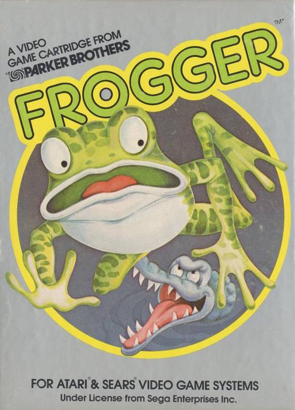 Videospiel Atari 2600 VCS Frogger Parker 1982 Sega Rarität