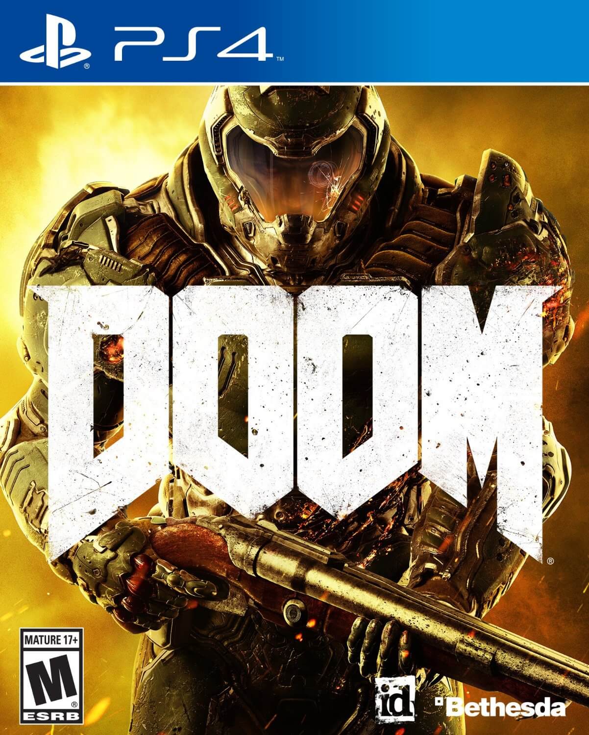 Doom 2016 ps4 сколько весит