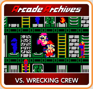 ね*と様 希少品 マリオ&ルイージVS WRECKING CREWアーケードゲー Jogo Arcade Archives: Vs. Wrecking Crew para Nintendo Switch