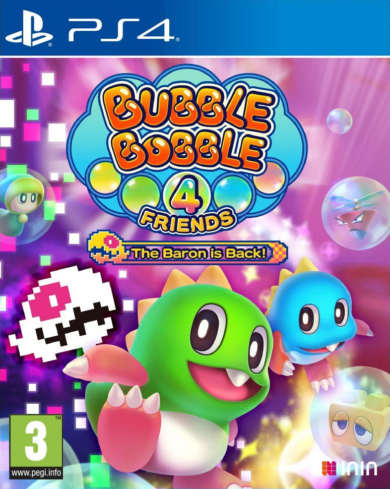 Jogo Bubble Bobble 4 Friends The Baron is Back para PlayStation 4