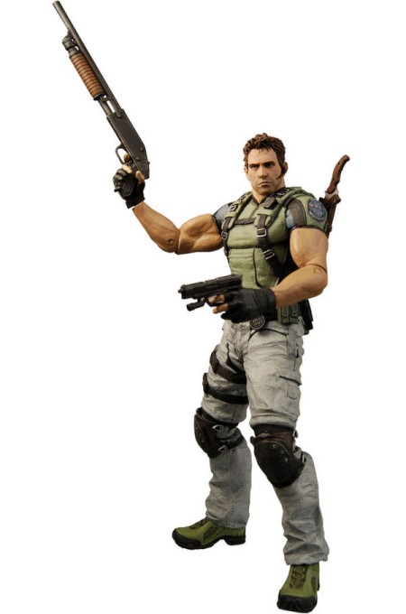 Miniaturas dos personagens do Resident Evil 5