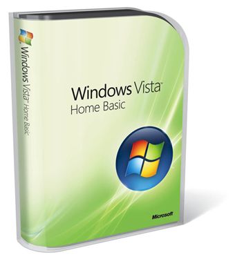 Caixa Windows Vista Home Basic
