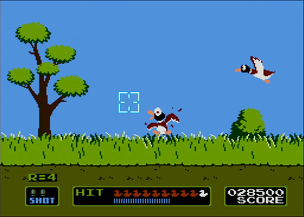 Duck Hunt no Virtual Console do Wii U