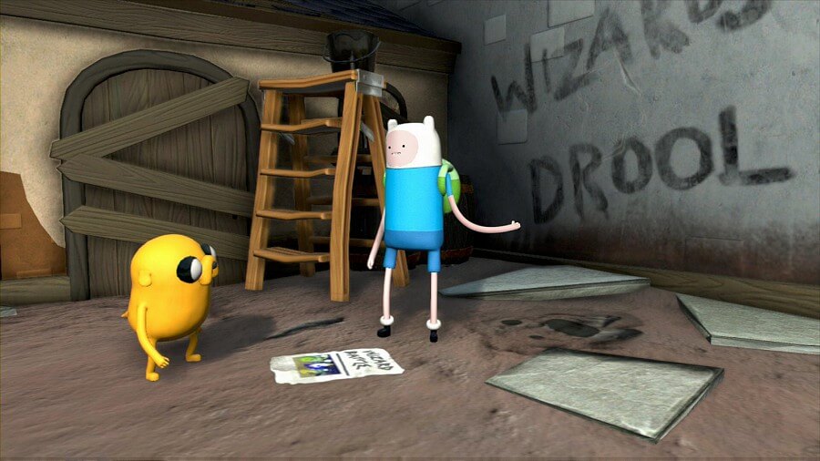 Screenshot do Adventure Time: Finn & Jake Investigations
